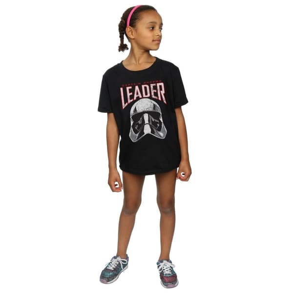 Star Wars Girls The Last Jedi Leader Helmet Cotton T-Shirt