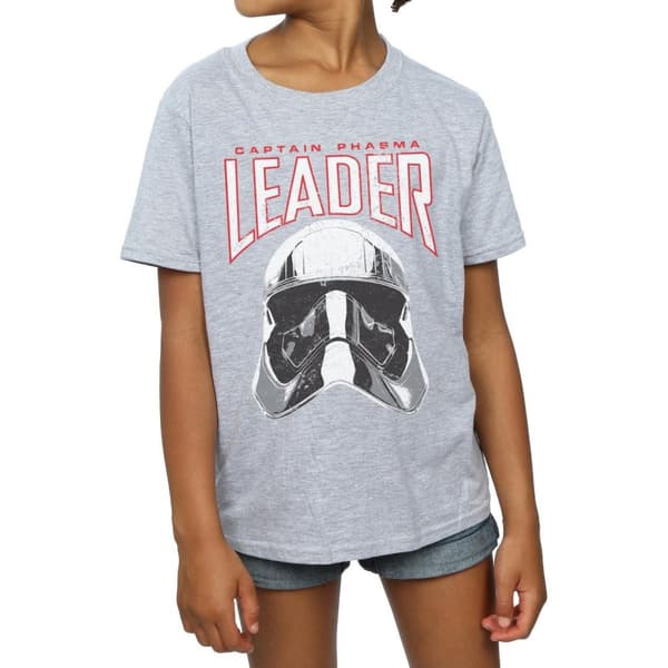 Star Wars Girls The Last Jedi Leader Helmet Cotton T-Shirt