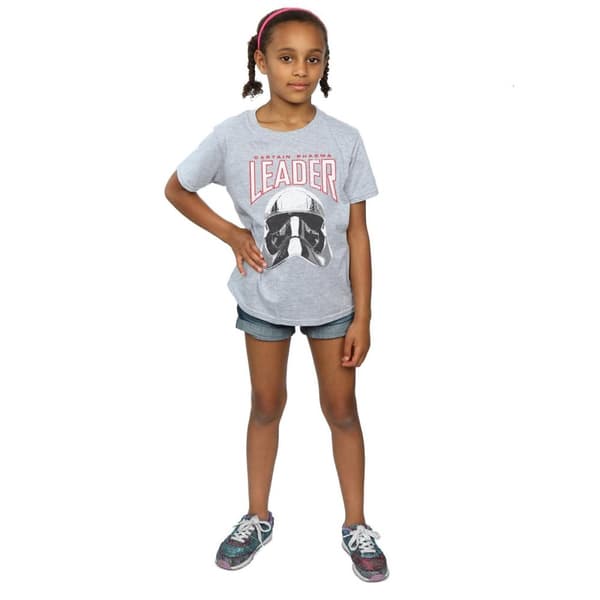 Star Wars Girls The Last Jedi Leader Helmet Cotton T-Shirt