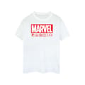Miniatyrbild 1 av 3: Marvel Dam/Tjej Logo Tvättbar Bomulls-T-shirt
