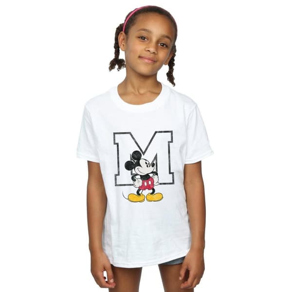 Disney Musse Pigg Classic M T-shirt i bomull för flickor