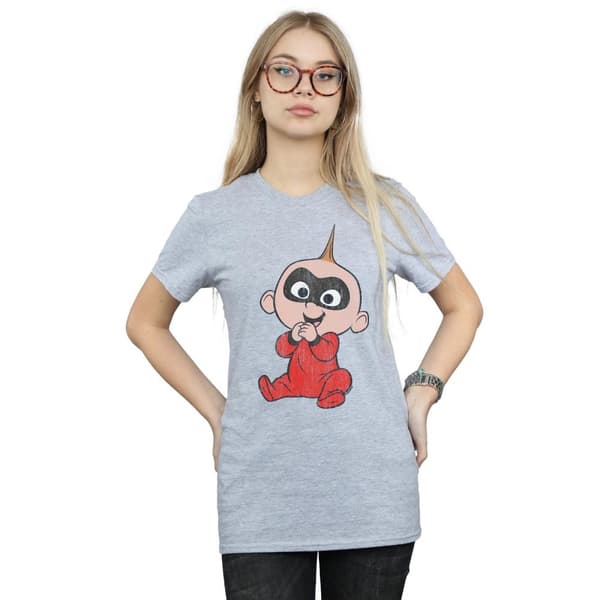 Disney Dam/dam Incredibles 2 Jack Jack Boyfriend T-shirt i bomull
