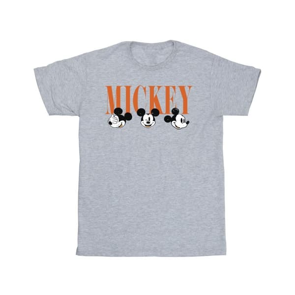 Disney Mens Mickey Mouse Faces T-shirt