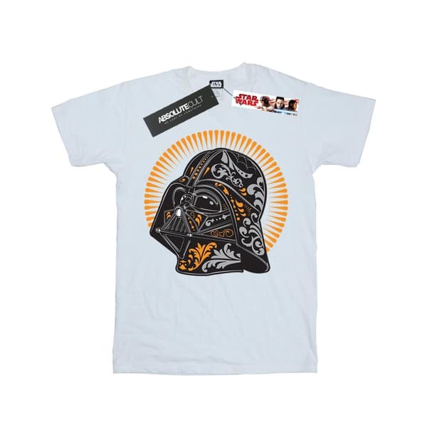 Star Wars Girls Darth Vader Dia De Los Muertos Cotton T-Shirt