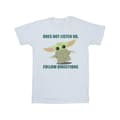 Pikkukuva 1 / 3: Star Wars Girls The Mandalorian Grogu Does Not Listen Cotton T-Shirt