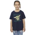 Pikkukuva 2 / 3: Star Wars Girls The Mandalorian Grogu Does Not Listen Cotton T-Shirt