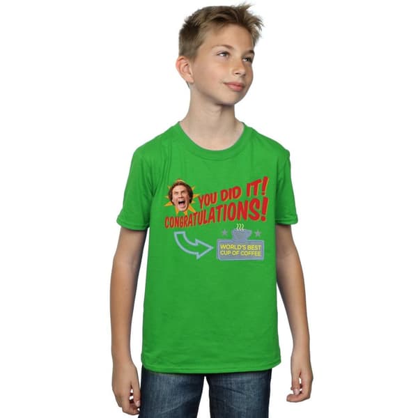 Elf Boys World´s Best Coffee T-Shirt