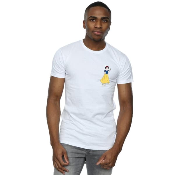 Disney Princess Mens Snow White Chest T-Shirt