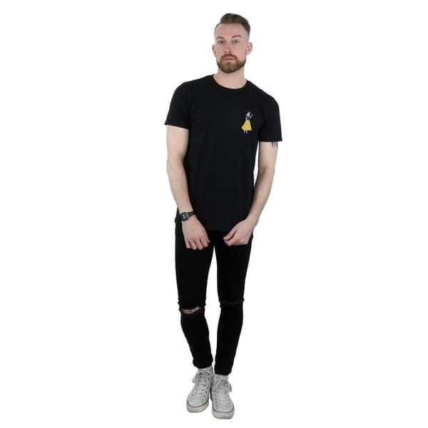 Disney Princess Mens Snow White Chest T-Shirt