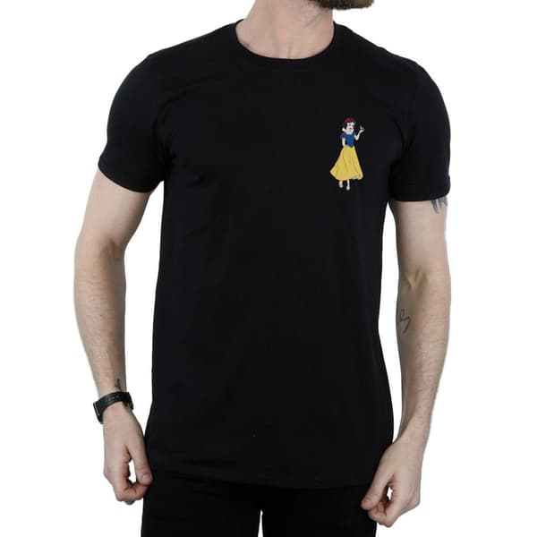 Disney Princess Mens Snow White Chest T-Shirt