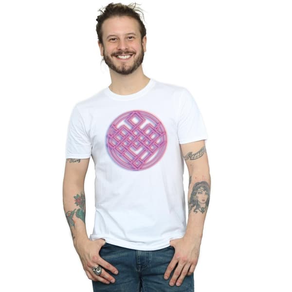 Marvel Mens Shang-Chi And The Legend Of The Ten Rings Neon Icon T-shirt