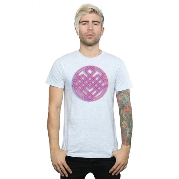 Marvel Mens Shang-Chi And The Legend Of The Ten Rings Neon Icon T-shirt