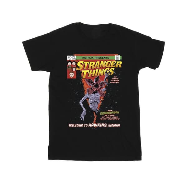 Netflix Stranger Things Comic Cover T-shirt för pojkar