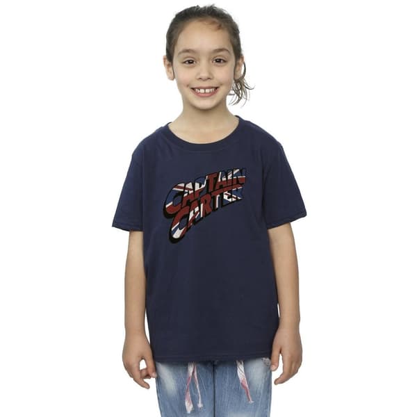 Marvel Girls What If Captain Carter Cotton T-Shirt