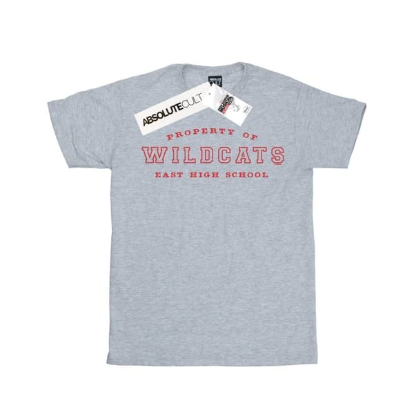 Disney Mens High School Musical The Musical Property Of Wildcats T-Shirt