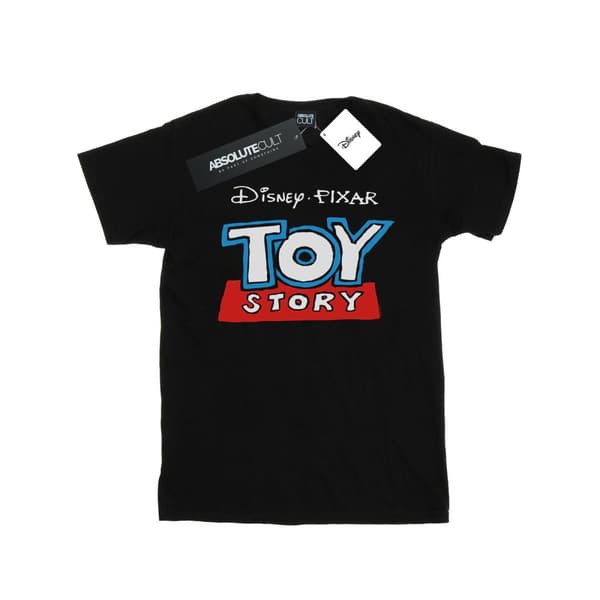 Disney Pojkvänströja i bomull - dam/dam Toy Story Cartoon Logo