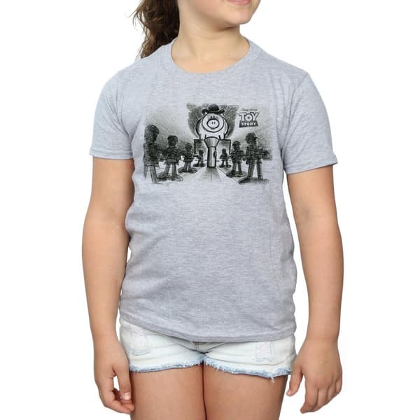 Disney Girls Toy Story Evil Dr Pork Chop Cotton T-Shirt