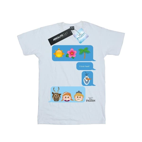 Disney Frozen I Love Heat T-shirt i bomull för flickor