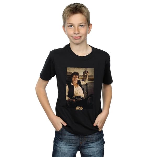 Star Wars Boys Han Solo Mos Eisley T-Shirt