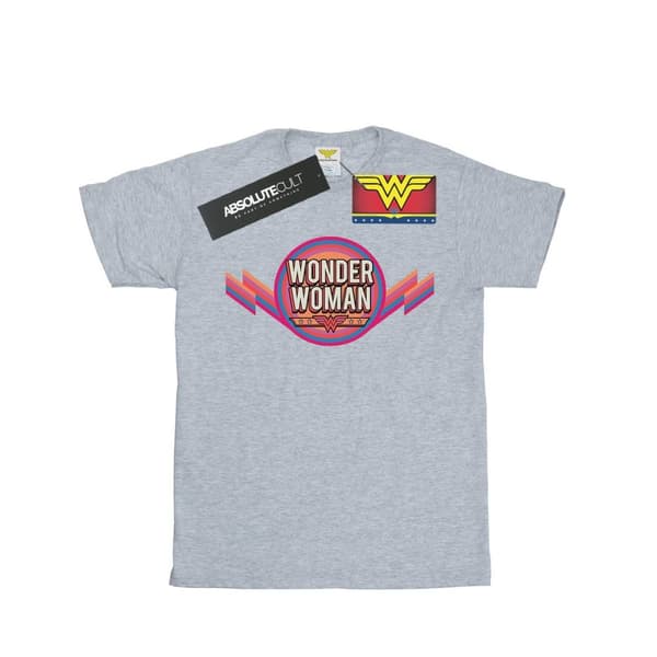 DC Comics Pojkar - Wonder Woman - T-shirt med regnbågslogga