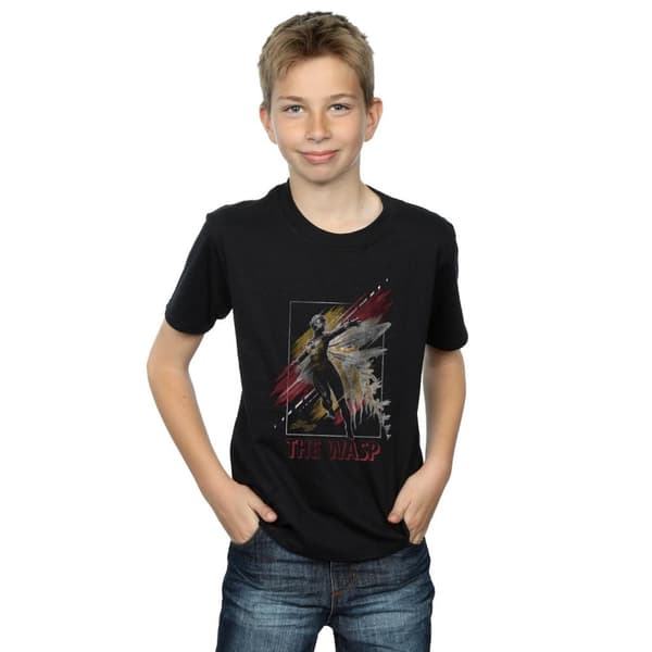 Marvel Pojkar - Ant-Man And The Wasp - T-shirt med inramning