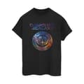 Miniatyrbild 1 av 3: Marvel Dam/Tjej Guardians Of The Galaxy Stars Fill Logotyp Bomull Boyfriend T-shirt