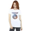 Miniatyrbild 2 av 3: Marvel Dam/Tjej Guardians Of The Galaxy Stars Fill Logotyp Bomull Boyfriend T-shirt