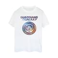 Miniatyrbild 1 av 3: Marvel Dam/Tjej Guardians Of The Galaxy Stars Fill Logotyp Bomull Boyfriend T-shirt