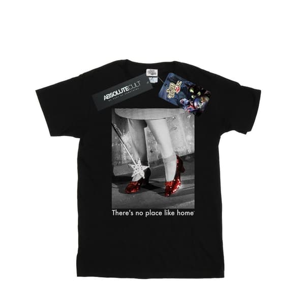 The Wizard Of Oz Womens/Ladies Ruby Slippers Photo Cotton Boyfriend T-Shirt