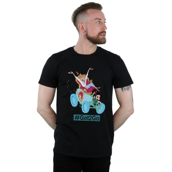 Disney Wreck It Ralph Cinderella And Vanellope T-shirt för herrar