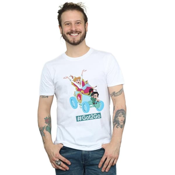 Disney Wreck It Ralph Cinderella And Vanellope T-shirt för herrar