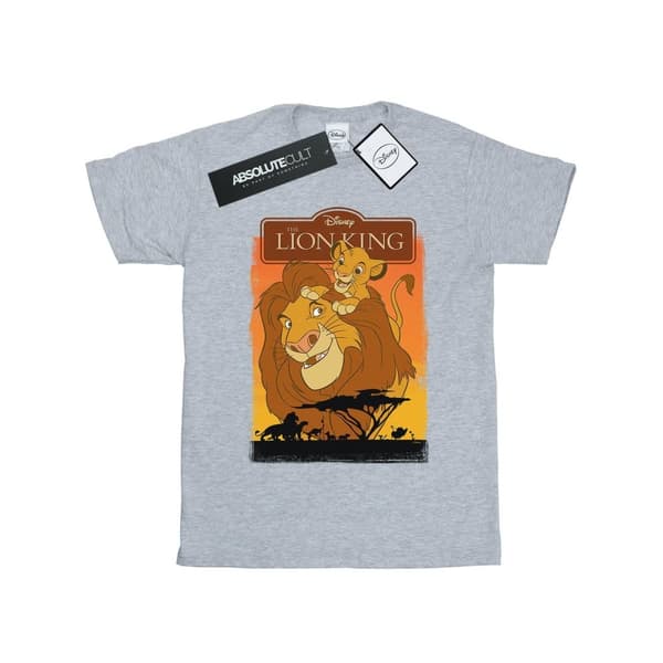 Disney Dam/Lady Lejonkungen Simba och Mufasa Boyfriend T-shirt i bomull