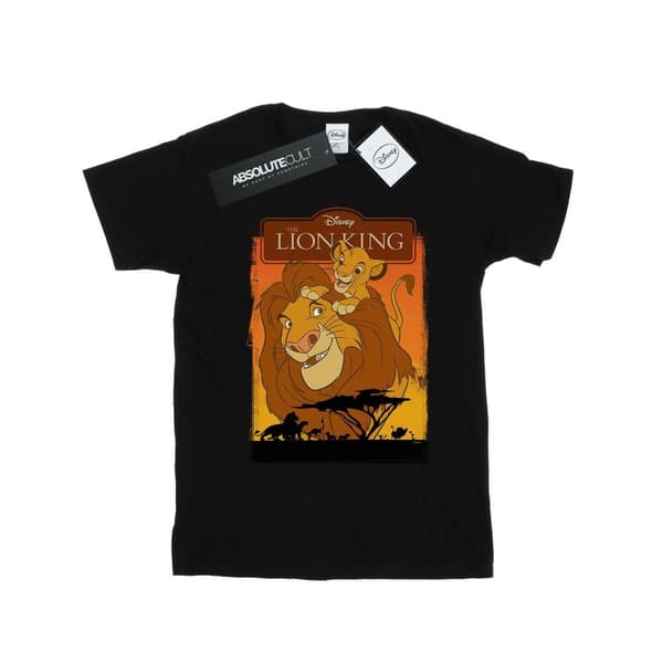 Disney Dam/Lady Lejonkungen Simba och Mufasa Boyfriend T-shirt i bomull