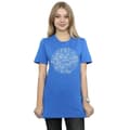 Miniatyrbillede 2 af 5: Star Wars Womens/Ladies Christmas Death Star Cotton Boyfriend T-Shirt