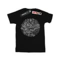 Miniatyrbillede 1 af 5: Star Wars Womens/Ladies Christmas Death Star Cotton Boyfriend T-Shirt