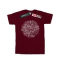 Miniatyrbillede 1 af 5: Star Wars Womens/Ladies Christmas Death Star Cotton Boyfriend T-Shirt