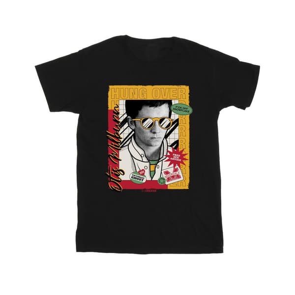 Netflix Mens Sex Education Otis Hung Over Collage T-Shirt