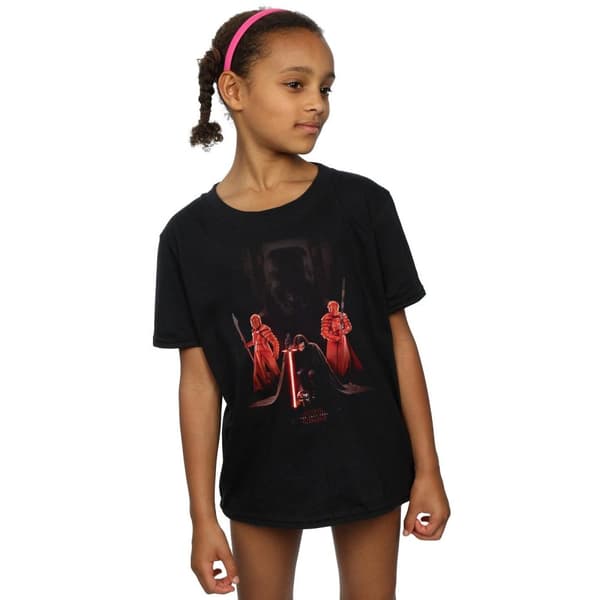 Star Wars Girls The Last Jedi Kylo Ren Kneeling Cotton T-Shirt