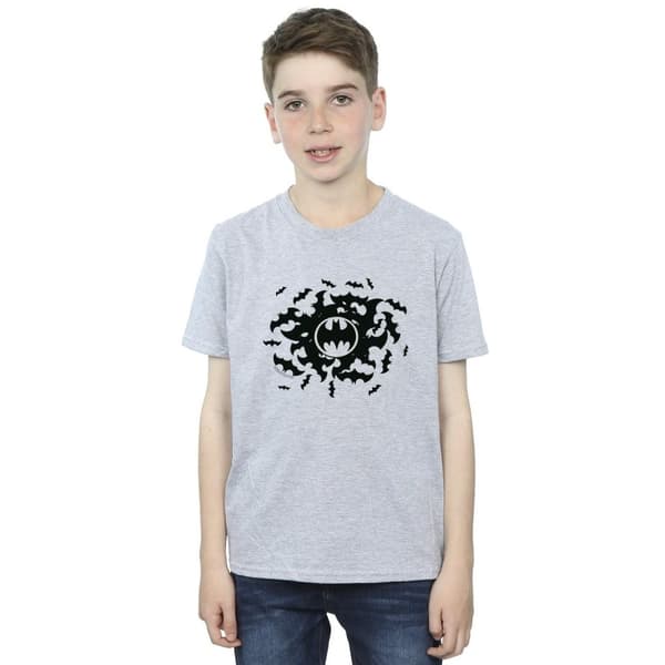 DC Comics Boys Batman Bat Swirl T-Shirt