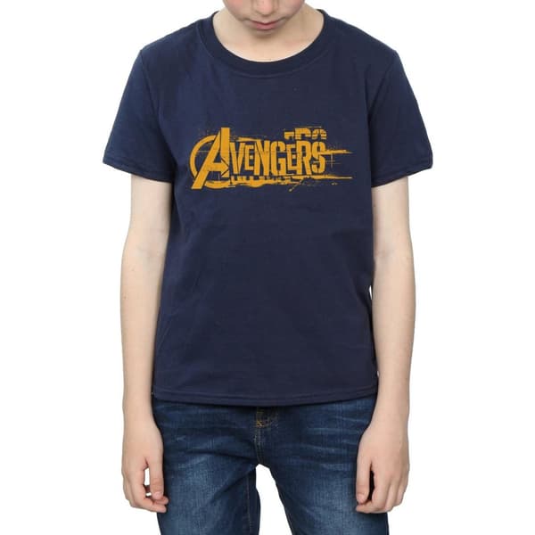 Marvel Pojkar Avengers Infinity War Orange T-shirt med logotyp