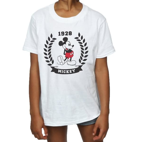 Disney Girls Mickey Mouse Laurel Cotton T-Shirt