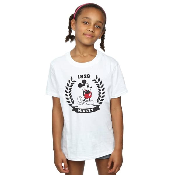 Disney Girls Mickey Mouse Laurel Cotton T-Shirt