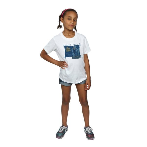 Disney Girls Nightmare Before Christmas Jack And The Well Cotton T-Shirt