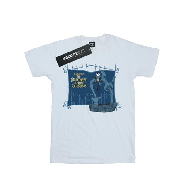 Disney Girls Nightmare Before Christmas Jack And The Well Cotton T-Shirt