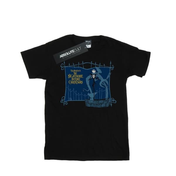 Disney Girls Nightmare Before Christmas Jack And The Well Cotton T-Shirt