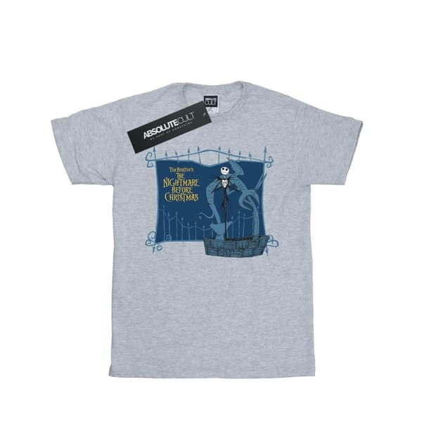 Disney Girls Nightmare Before Christmas Jack And The Well Cotton T-Shirt