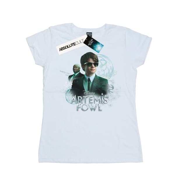 Disney Dam/Tjej - Artemis Fowl Butler Poster T-shirt i bomull White XXL