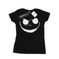 Miniatyrbillede 1 af 3: Disney Womens/Ladies Nightmare Before Christmas Jack´s Face Bold Cotton T-Shirt