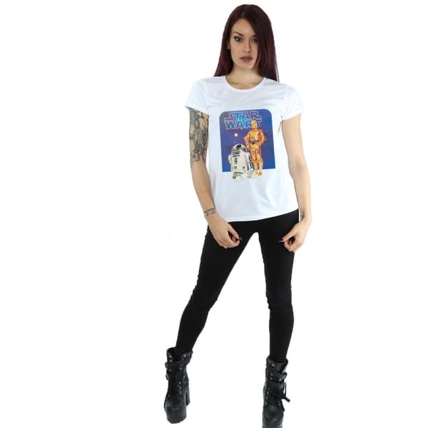 Star Wars R2-D2 och C-3PO - T-shirt i bomull, dam/dam