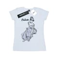 Pikkukuva 1 / 3: Disney Womens/Ladies Cinderella Slipper Sketch Cotton T-Shirt